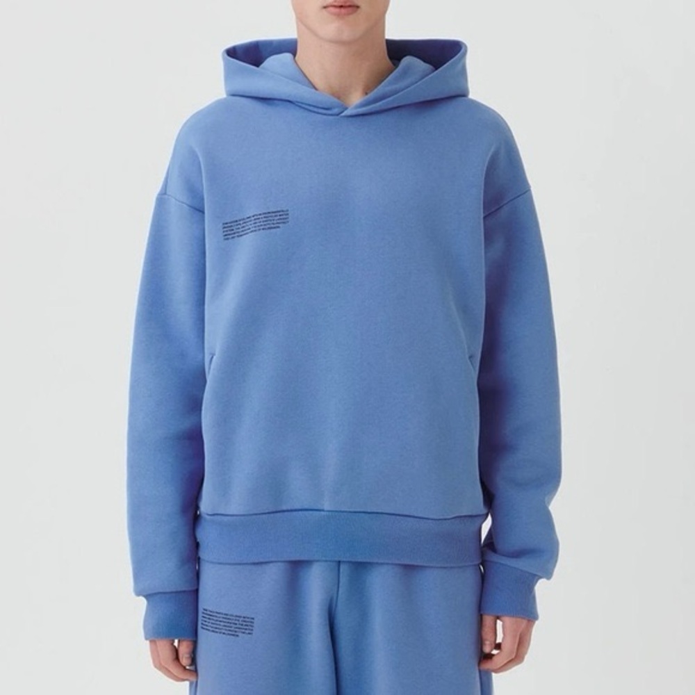 Pangaia Arctic Blue Heavyweight Recycled Cotton Hoodie & Sweatpants